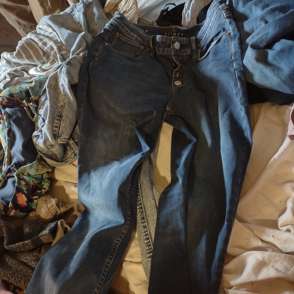The skinny ankle jeans